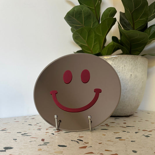 The Small Dark Red Smile - Hi Smiley