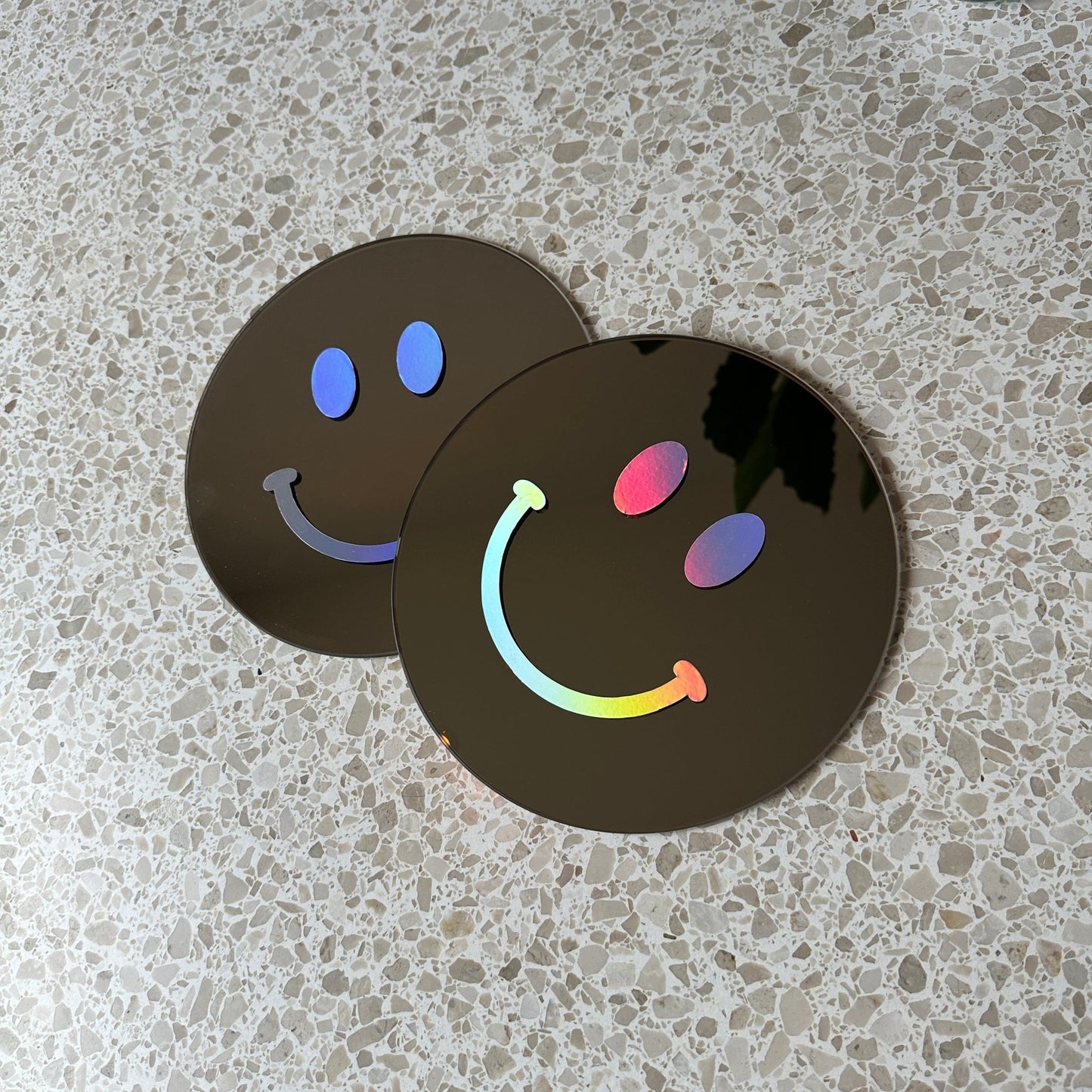 The Small Limited Holographic Smile - Hi Smiley