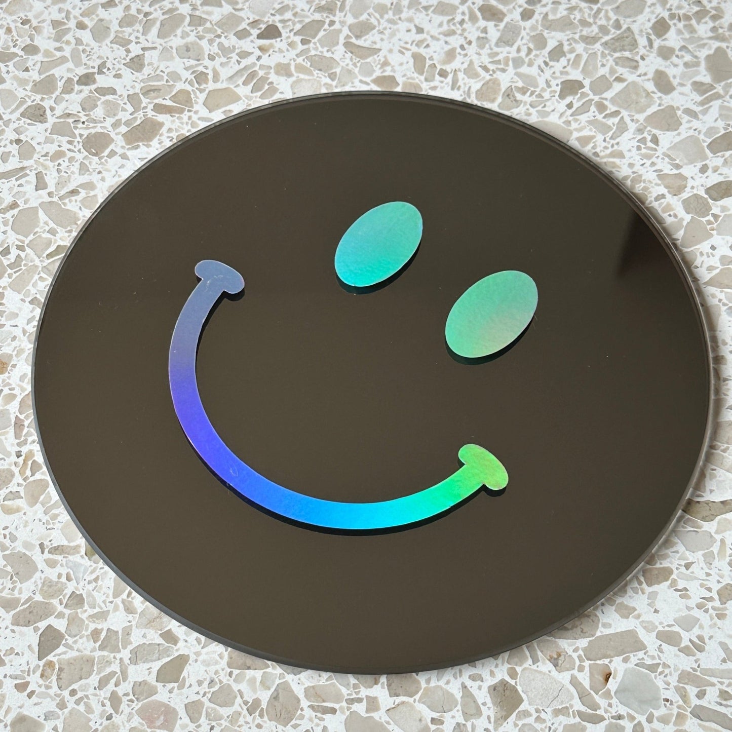 The Small Limited Holographic Smile - Hi Smiley