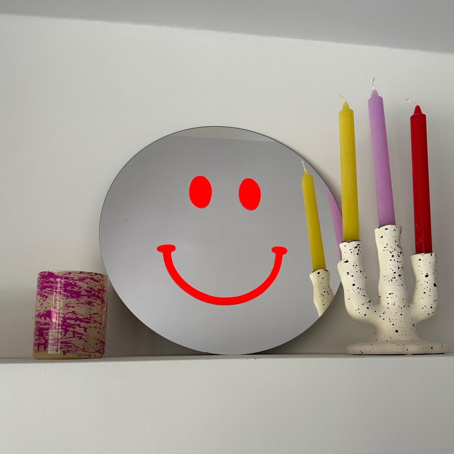 The Big Neon Orange Smile