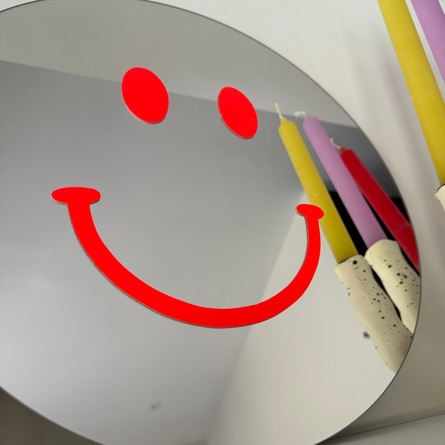 The Big Neon Orange Smile