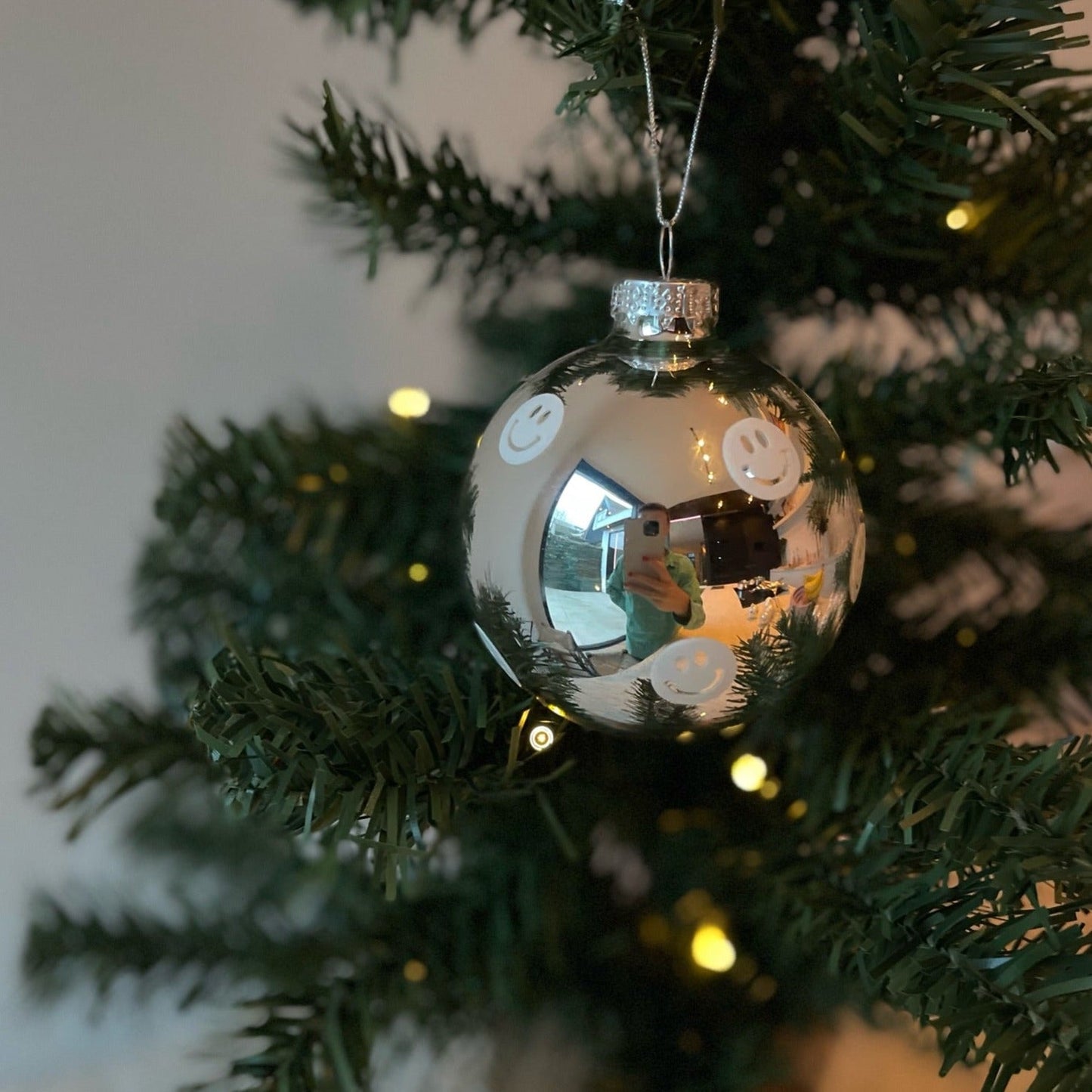 The Limited Silver Christmas Smiles - Hi Smiley