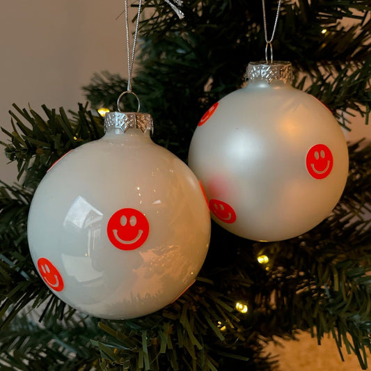 The Neon Orange Christmas Smiles - Hi Smiley