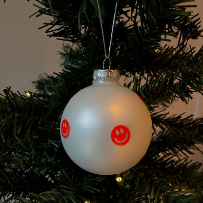 The Neon Orange Christmas Smiles - Hi Smiley